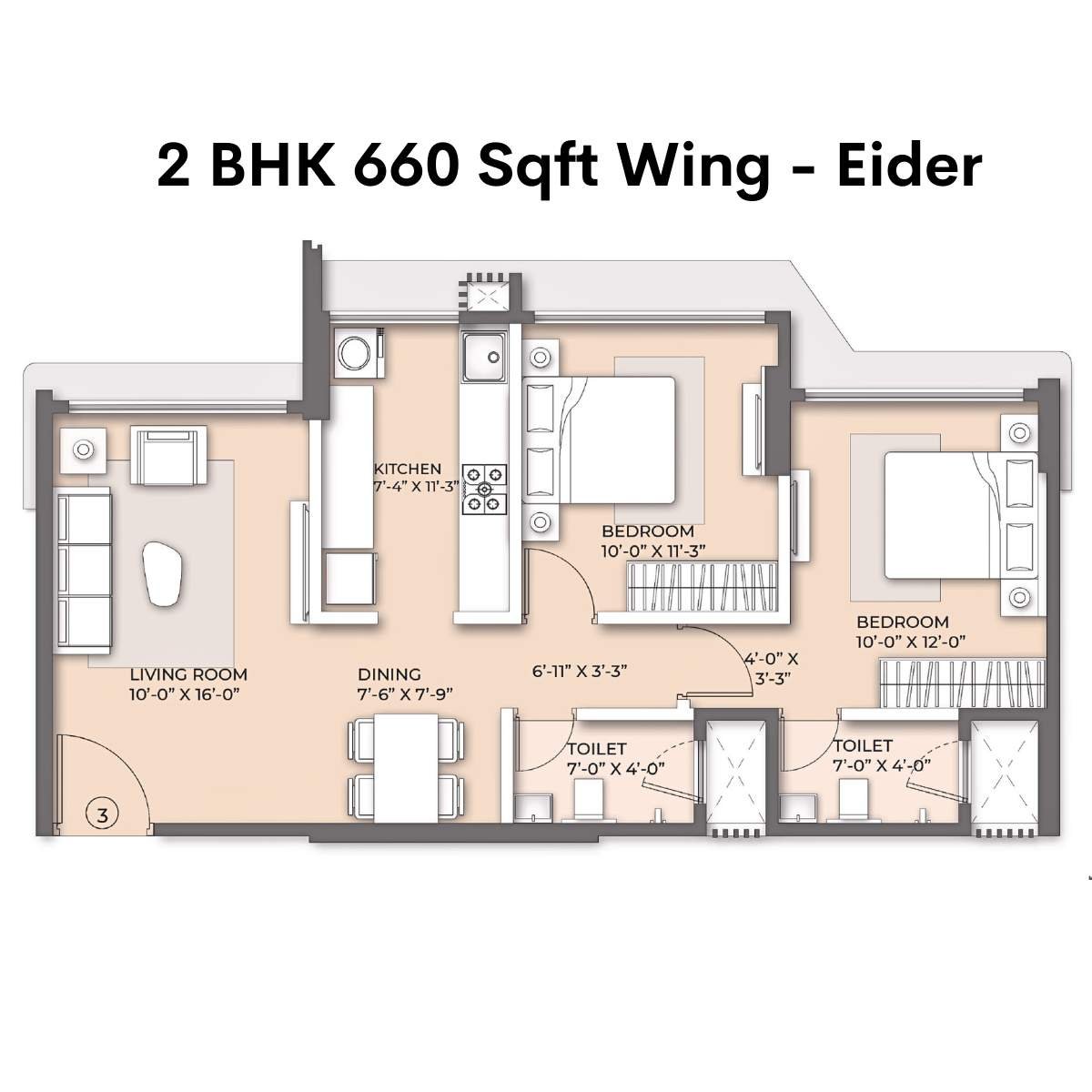 Arkade-Nest-Floor-Plan-Eider-2-BHK-660-Sqft